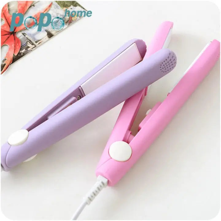 Mini Portable Hair Straightener – Travel-Friendly Ceramic Hair Styling Iron for Women & Girls | Stylo Choice