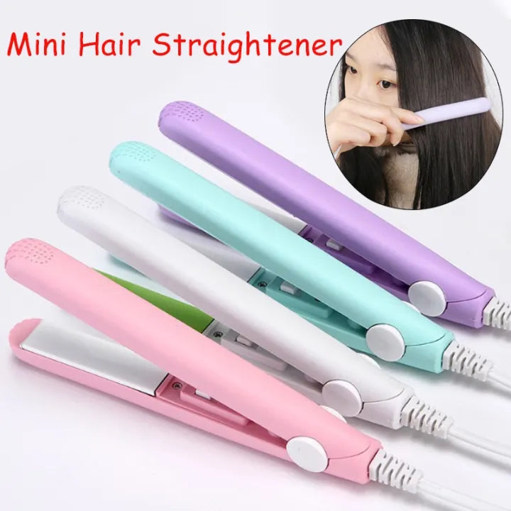 Mini Portable Hair Straightener – Travel-Friendly Ceramic Hair Styling Iron for Women & Girls | Stylo Choice