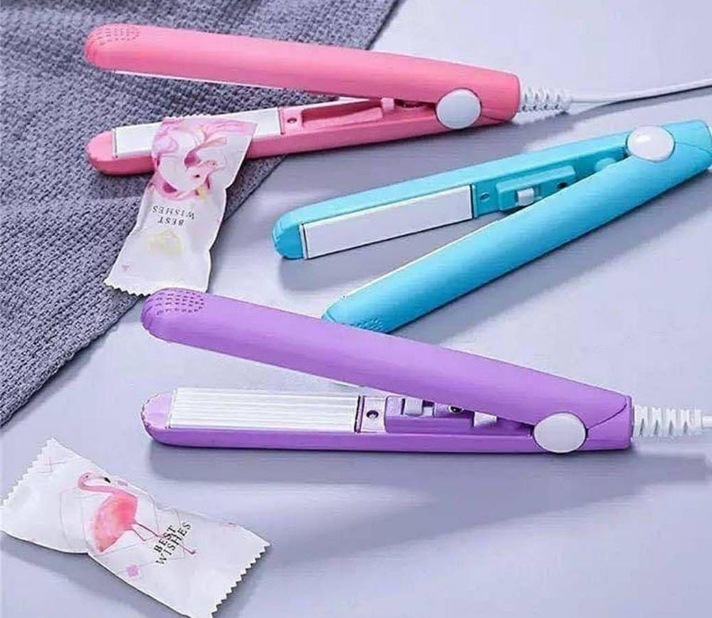 Mini Portable Hair Straightener – Travel-Friendly Ceramic Hair Styling Iron for Women & Girls | Stylo Choice