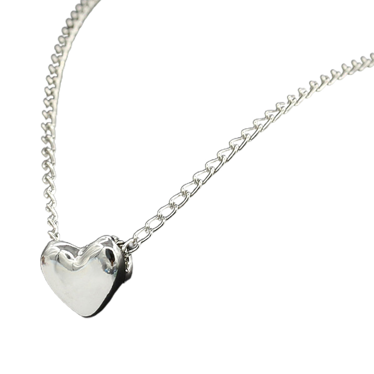 Heart Shape Necklace for Women – Golden Love Heart Pendant Necklace | Korean Fashion Jewelry | Stylo Choice