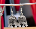 Silver Kashmiri Jhumki Earrings – Traditional Ethnic Earrings for Women | Stylo Choice
