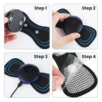 Mini Body Massager – Portable Rechargeable EMS Muscle Stimulator for Neck, Shoulder & Back Pain Relief | Stylo Choice