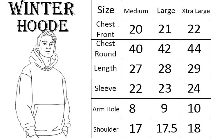 Premium Blue Hoodie for Men & Boys – Comfortable Winter Pullover Hoodie | Casual Streetwear | Stylo Choice