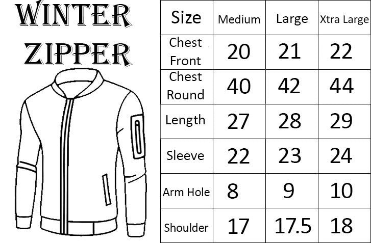 Premium Zipper Jacket for Men – French Fleece Winter Jacket with Full Zip Closure | Stylish Casual Wear | Stylo Choice