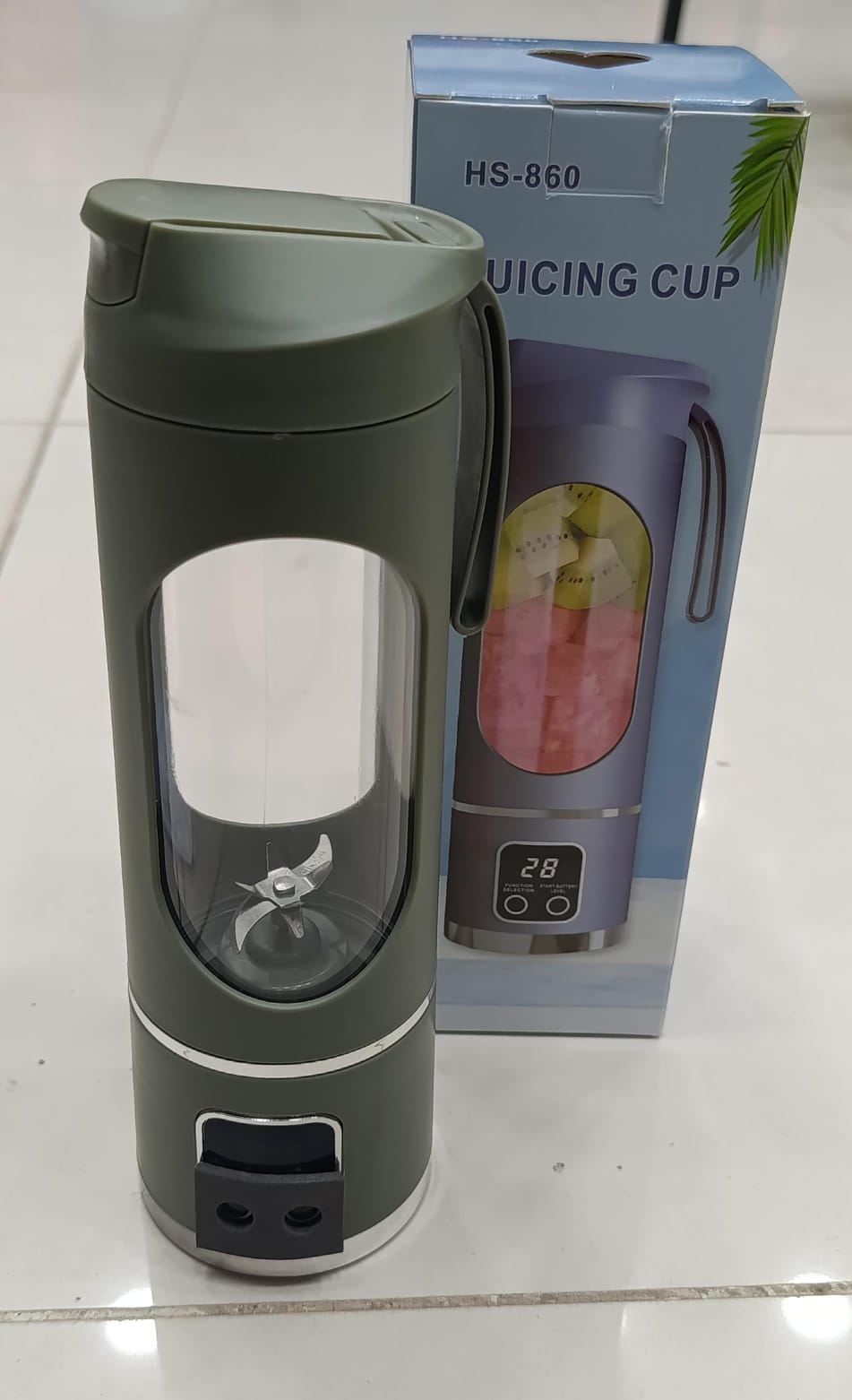 Portable USB Rechargeable Blender & Juicer – Personal Smoothie Maker for Shakes, Juices & Protein Drinks | Stylo Choice