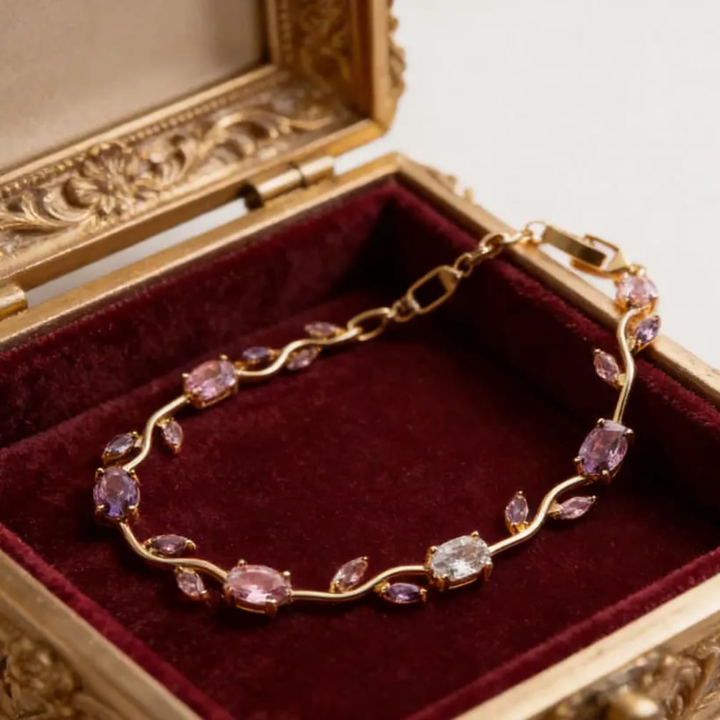 Tulip Bracelet – Premium Quality Elegant Bracelet for Women | Luxury Floral Design | Stylo Choice