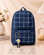 Premium Grid Design Backpack for Students – Lightweight School & College Backpack | Stylo Choice