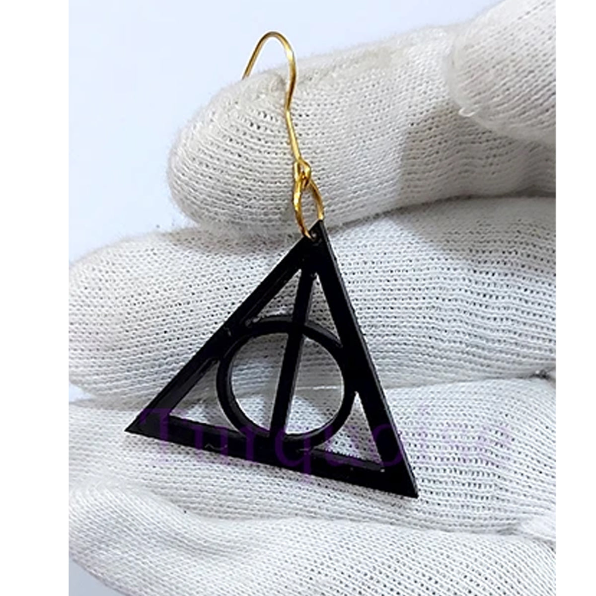 Harry Potter Logo Lightweight Earrings – Magical Fandom Earrings for Women & Girls | Stylo Choice