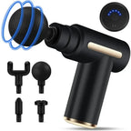 4-in-1 Massage Gun with 5 Speed Modes – Portable Deep Tissue Muscle Massager | Stylo Choice