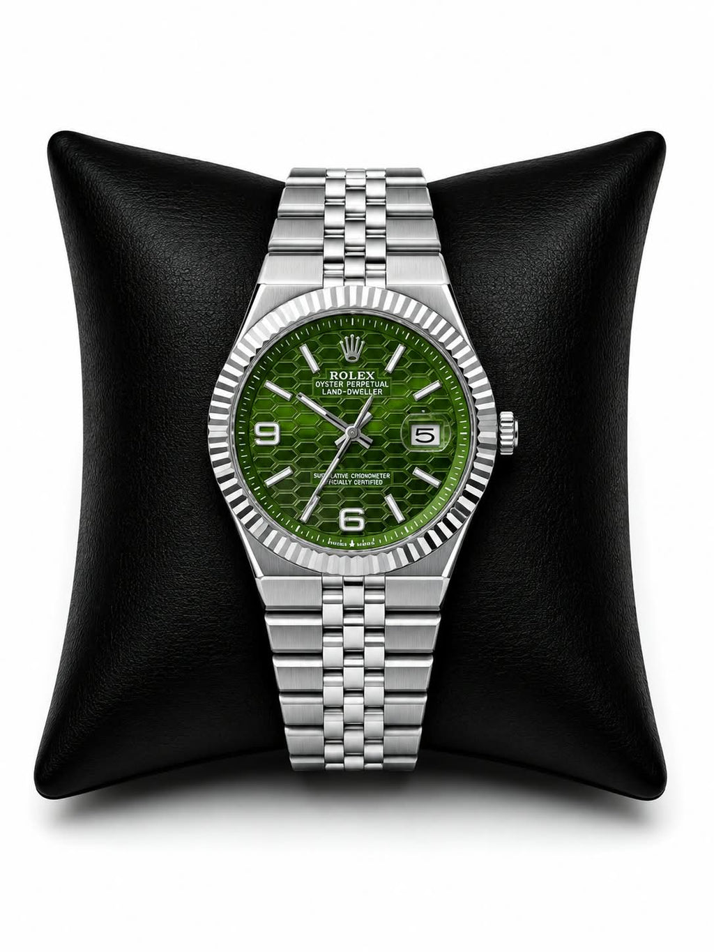 Rolex Style Semi-Automatic Jubilee Watch – Luxury Stainless Steel Business Watch for Men | Stylo Choice