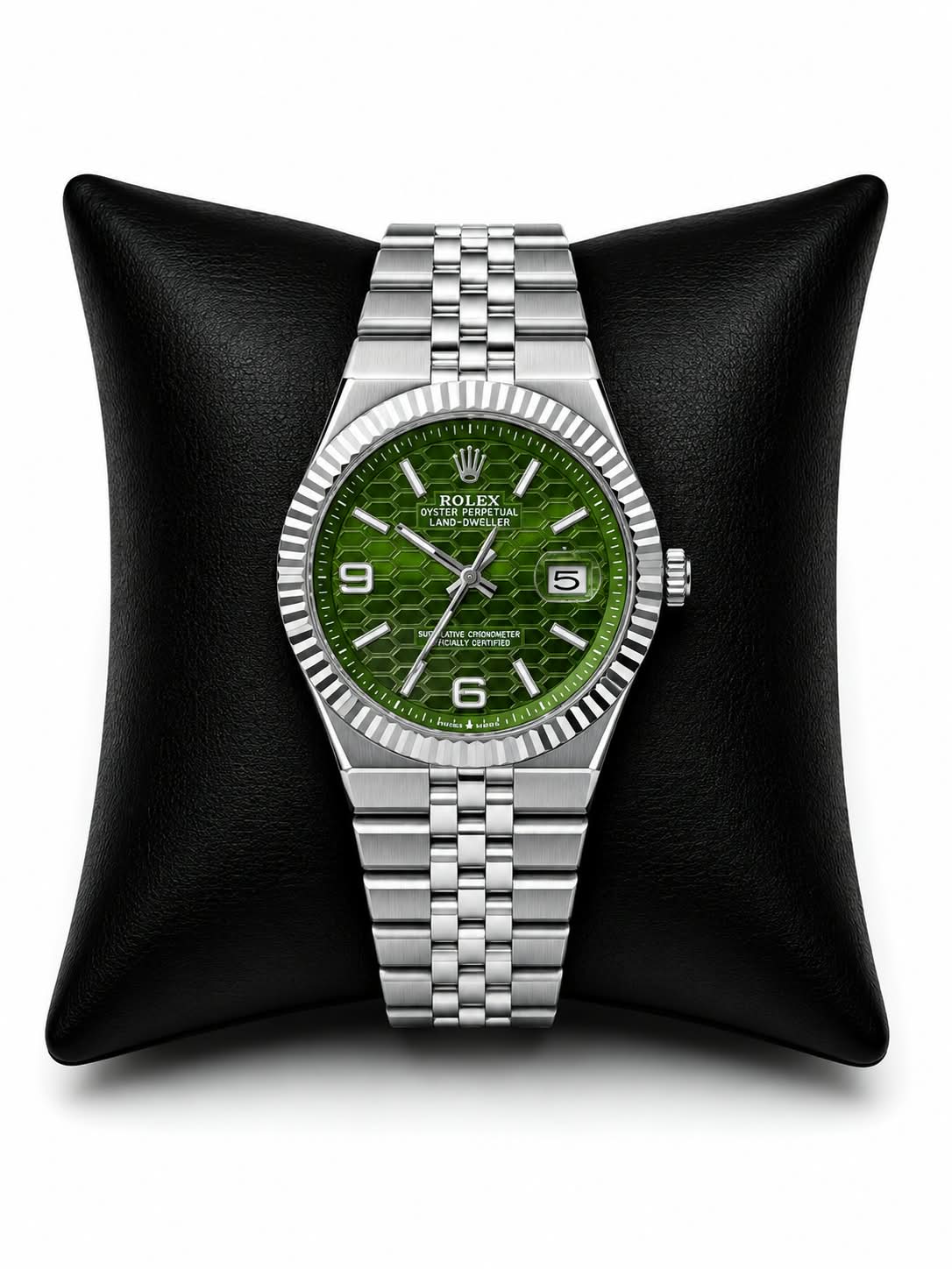 Rolex Style Semi-Automatic Jubilee Watch – Luxury Stainless Steel Business Watch for Men | Stylo Choice