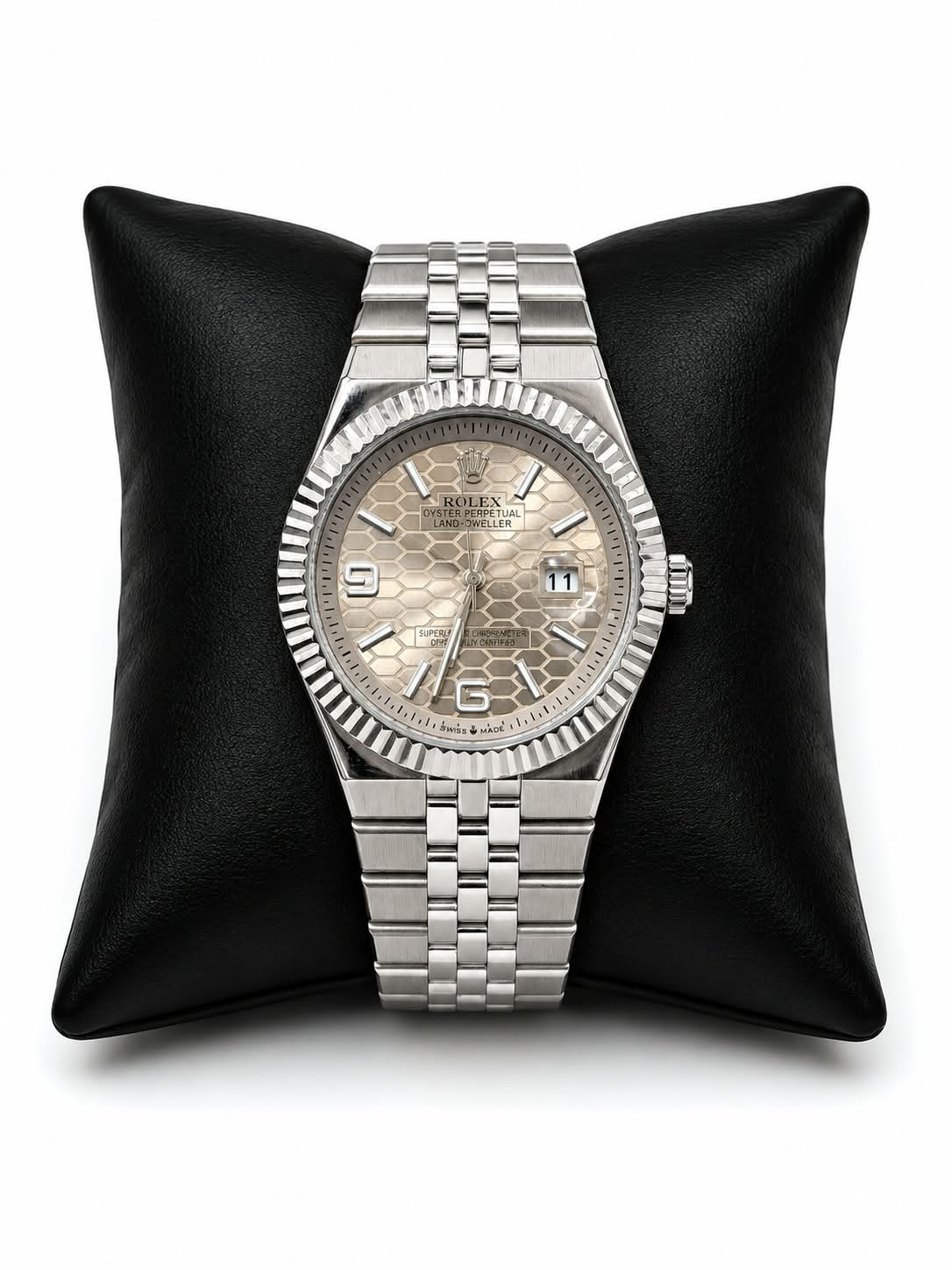 Rolex Style Semi-Automatic Jubilee Watch – Luxury Stainless Steel Business Watch for Men | Stylo Choice