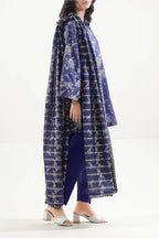 Saya Midnight Flora 3-Piece Printed Lawn Suit – Unstitched Summer Collection for Women | Stylo Choice