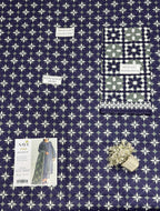 Saya Geometric Elegance 3-Piece Printed Lawn Suit – Unstitched Summer Collection | Stylo Choice