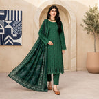Salim Emerald Grace 3 Piece Printed Lawn Suit for Women – Premium Summer Collection | Stylo Choice