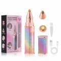 Portable Facial Hair Remover Machine – Glitter Design for Women | Painless Face Hair Removal Device | Stylo Choice