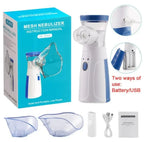 Portable Nebulizer for Adults & Kids – Rechargeable Mesh Nebulizer Machine