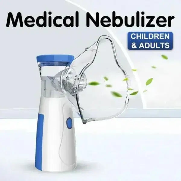 Portable Nebulizer for Adults & Kids – Rechargeable Mesh Nebulizer Machine