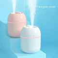 Double Nozzle Air Humidifier – USB Portable Cool Mist Humidifier for Home, Office & Bedroom