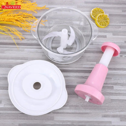 Manual Hand Push Vegetable Chopper