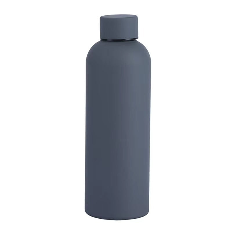 Premium Matte Water Bottle 500ml – Leakproof Stainless Steel Insulated Bottle | Stylo Choice